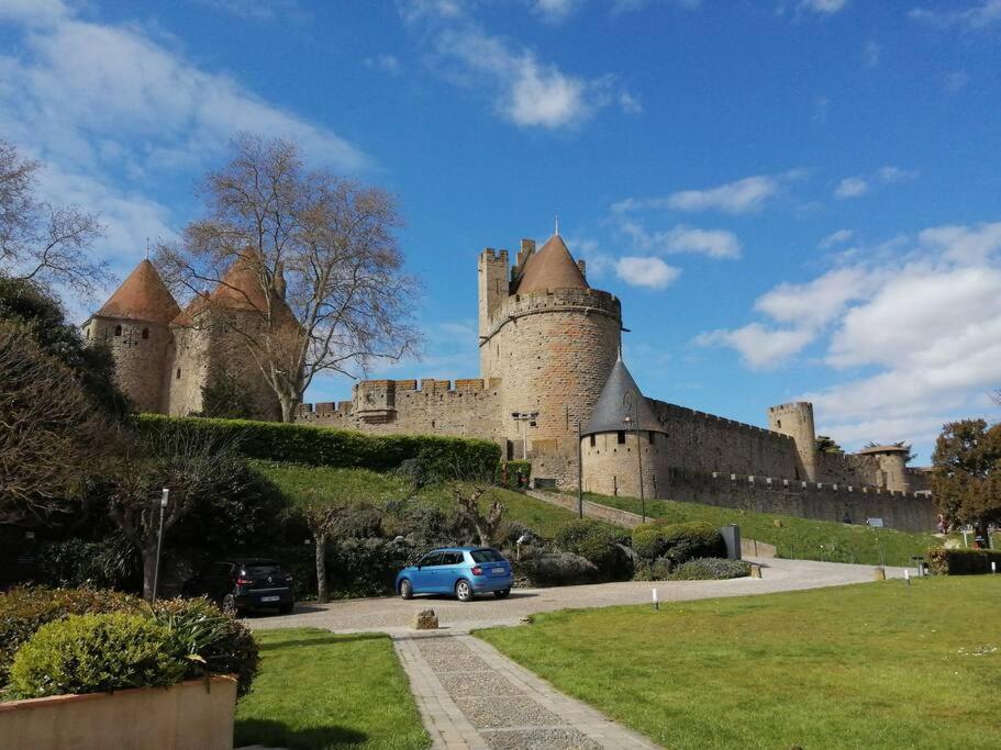 Le Soleil D Eugenie Appartement Dans Residence Avec Piscine Commune Pres De Carcassonne Olonzac ภายนอก รูปภาพ